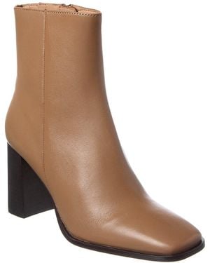 Reiss Casey Leather Boot - Brown