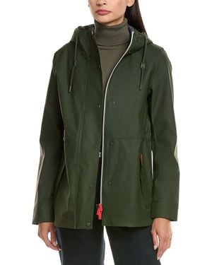 HUNTER Abbey Rain Jacket - Green