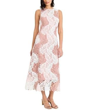 Maggy London Midi Dress - Pink