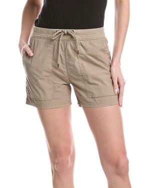 James Perse Poplin Short - Natural