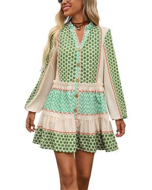 LEON GORI Mini Dress - Green