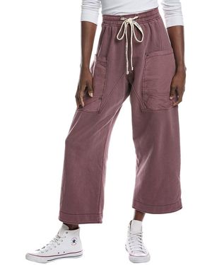 Free People Jet Set Knit Pull-On Pant - Purple