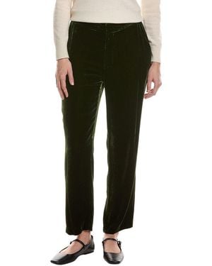 L'Agence Rebel Silk-Blend Trouser - Green