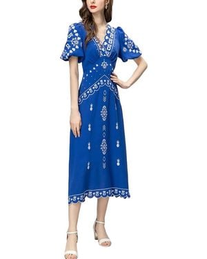 BURRYCO Mini Dress - Blue
