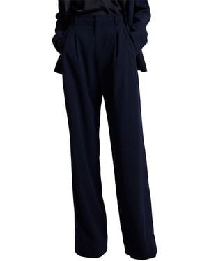 A.L.C. Charles Wool-Blend Pant - Blue