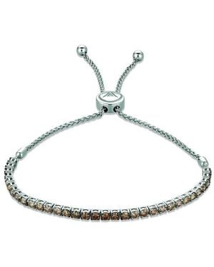 Le Vian Le Vian 14K 0.06 Ct. Tw. Diamond Bolo Bracelet - White