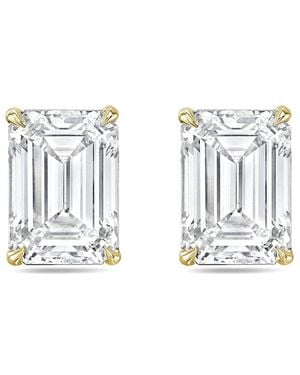 Diana M. Jewels Diana M. 14K 6.00 Ct. Tw. Lab-Grown Diamond Earrings - Metallic