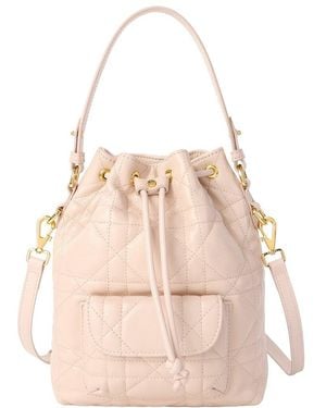 Tiffany & Fred Paris Leather Hobo Bag - Pink