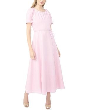 Ted Baker Allison Raglan Sleeve Linen Maxi Dress - Pink