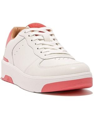 Fitflop Rally Leather Sneaker - White