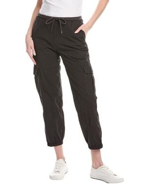 James Perse Poplin Cargo Pant - Black