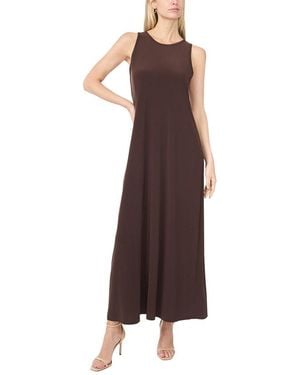 Vince Camuto Sleeveless Keyhole Back Maxi Dress - Brown