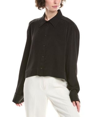 MICHAEL Michael Kors Satin Shirt - Black