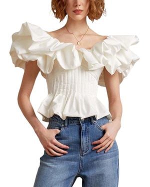 VERA DOLINI Top - White