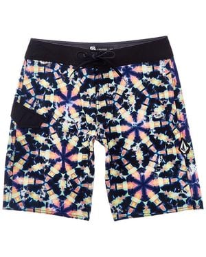 Volcom Mod Revoke Swim Trunk - Blue