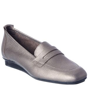 Arche Matana Leather Loafer - Grey