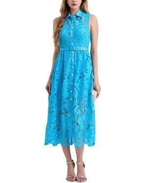 Kaimilan Midi Dress - Blue