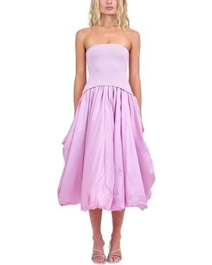 Jonathan Simkhai Izzy Mini Dress - Purple