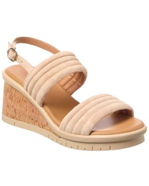 The Flexx Maize Suede Sandal - Natural