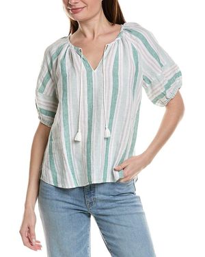 Tommy Bahama Seabright Cove Linen Top - Blue