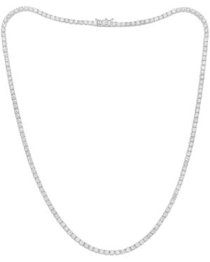 Diana M. Jewels 14K 5.20 Ct. Tw. Diamond Tennis Necklace - White