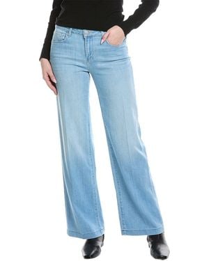 L'Agence Joanne Low-Rise Wide Leg Jean - Blue