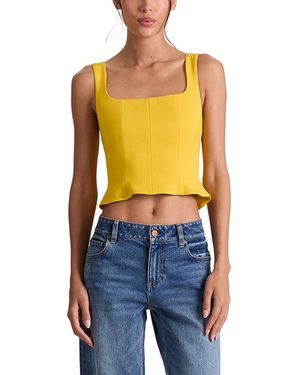 Alice + Olivia Bustier Top - Blue