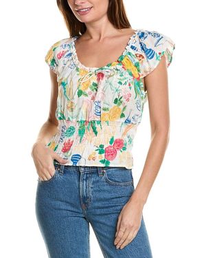 Mother The Doll Face Top - Blue