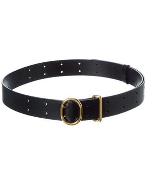 Jil Sander Leather Belt - Black