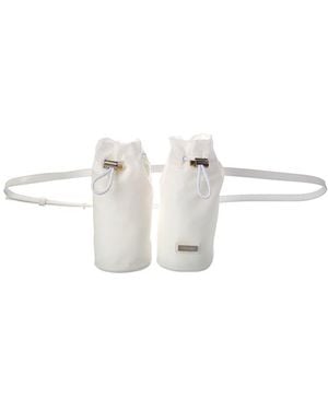 Ferragamo Water Bottle Belt Bag - White