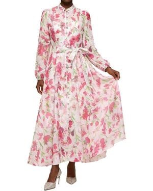 Linda Charm Maxi Dress - Pink