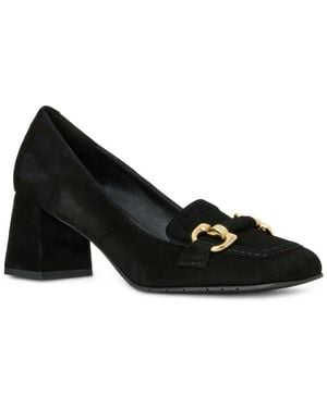 Aquatalia Corrina Waterproof Suede Pump - Black