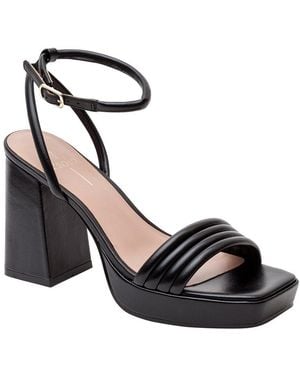 Linea Paolo Eve-L Leather Sandal - Black