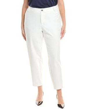 Lafayette 148 New York Plus Mercer Pant - Blue