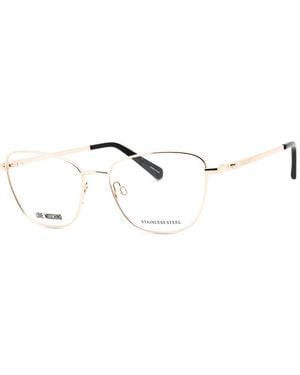 Moschino Mol552 52Mm Optical Frames - Metallic