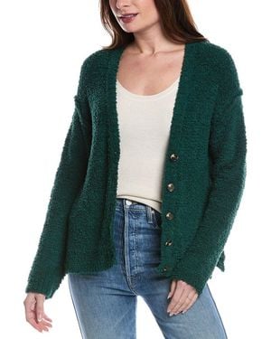 Michael Stars Hudson Crop Cardigan - Green