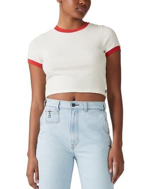 Levi's Essential Ringer Sporty T-Shirt - White