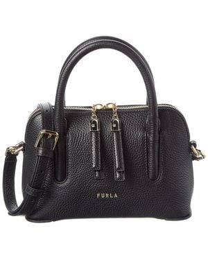 Furla Atmosfera Leather Crossbody - Black