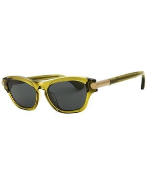 Burberry Be4430U 55Mm Sunglasses - Yellow