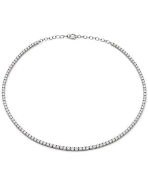 Prince Diamond & Jewelry 14K 51.00 Ct. Tw. Diamond Tennis Necklace - Natural