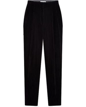 Reiss Poppy Zip Ponte Skirt in Black | Lyst
