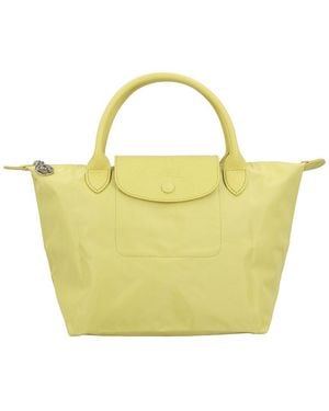 Longchamp Le Pliage One Small Canvas Handbag - Yellow
