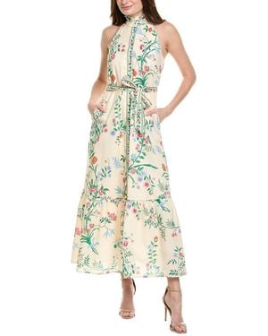 FLORA BEA NYC Fawn Maxi Dress - Metallic