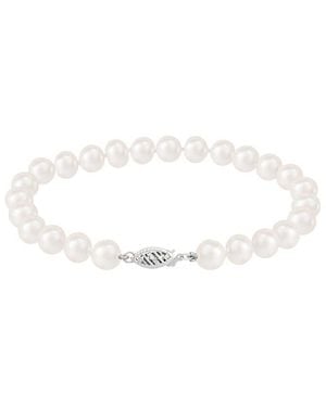 Splendid 8-9Mm Pearl Bracelet - White