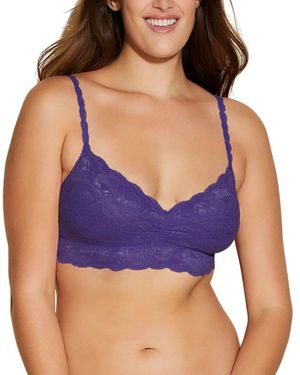 Cosabella Never Say Never Beauty Sweetie Bralette - Purple