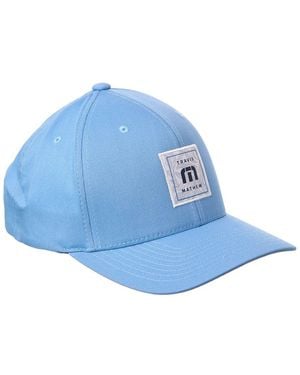 Travis Mathew Final Boarding Snapback Hat - Blue