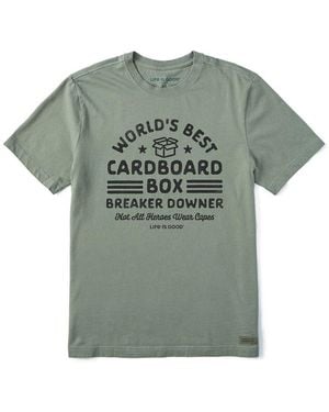 Life Is Good. Crusher T-Shirt - Green