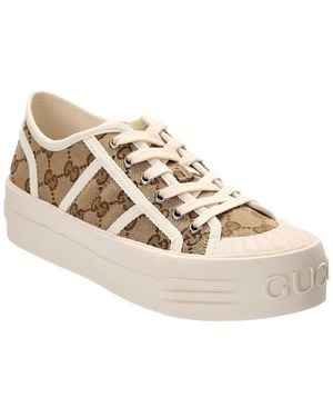 Gucci Chunky Gg Canvas Sneaker - Brown