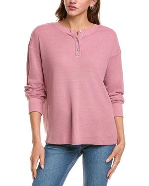 Michael Stars Frances Henley Top - Red