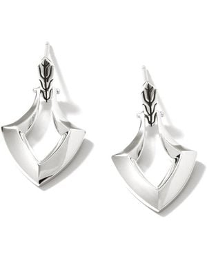 John Hardy Essentials Drop Earrings - White